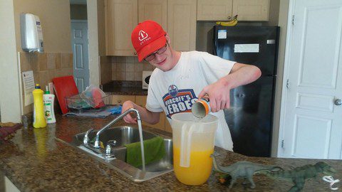 Cody Vandewark is an Entrust client who lives in Brownstone