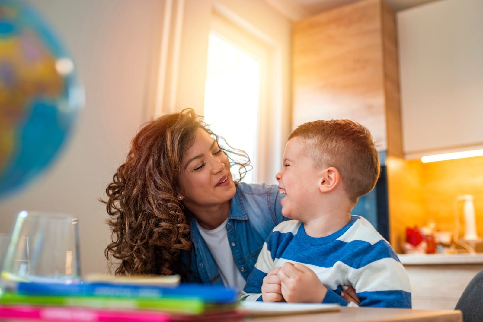 Specialized respite care provider supports child with auditory processing disorder in sensory-friendly environment<